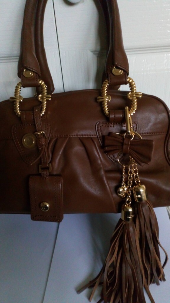 just cavalli leather bag